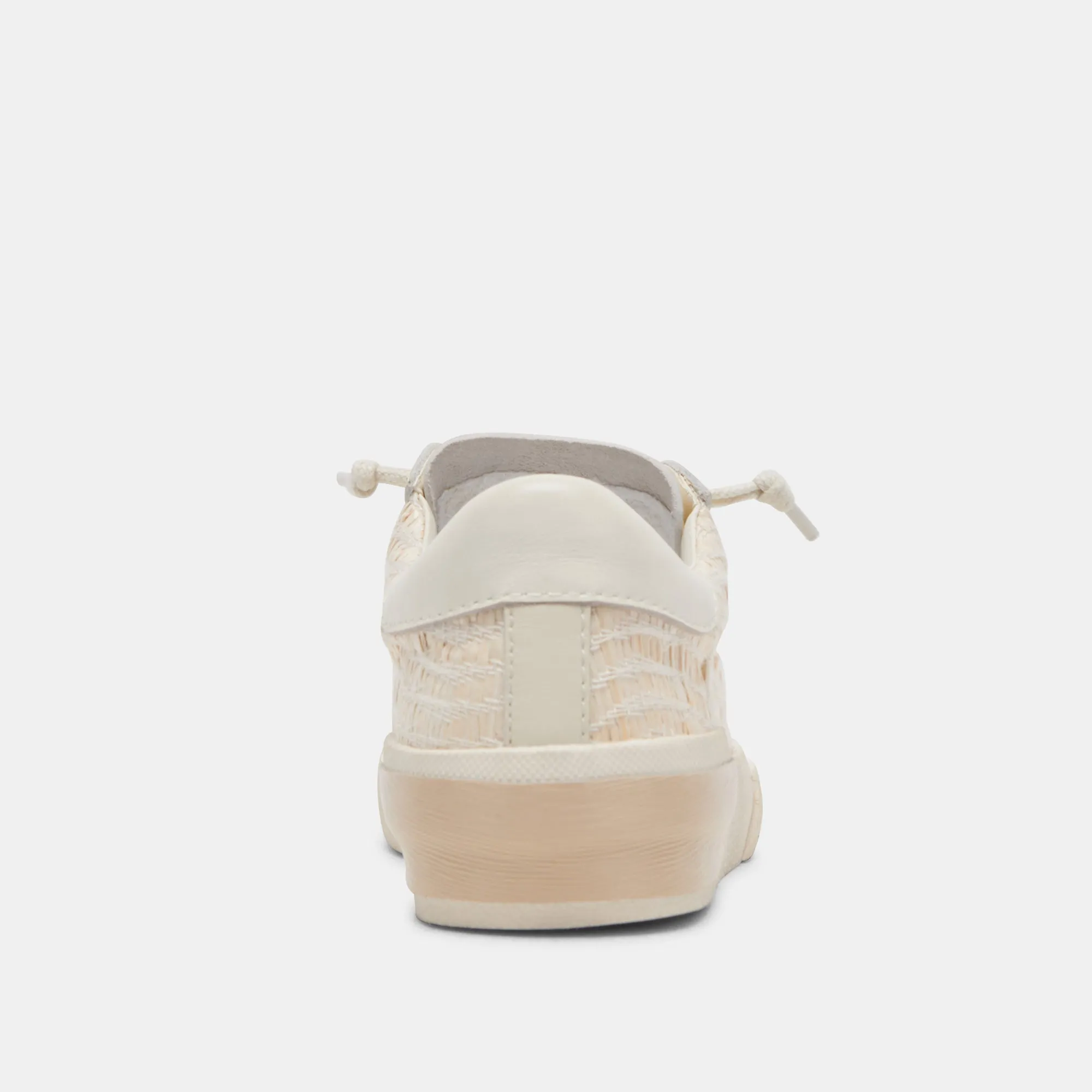 Dolce Vita Zina Sneakers in Bone Raffia