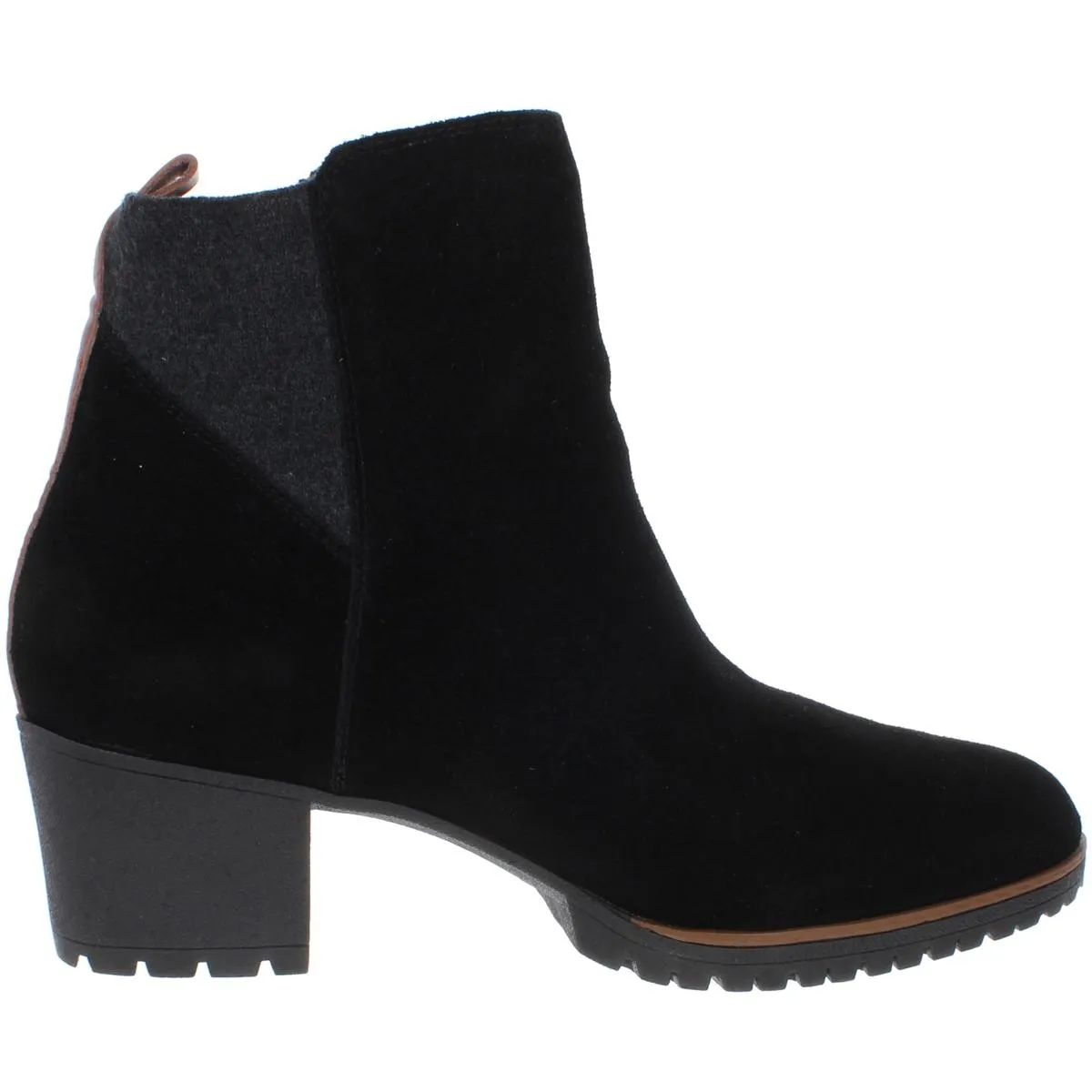 Dr. Scholl's Shoes Womens Lively Stretch Almond Toe Booties