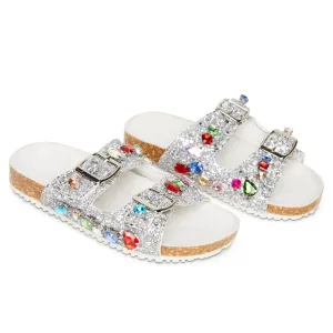 DUBAI CRYSTAL SANDALS