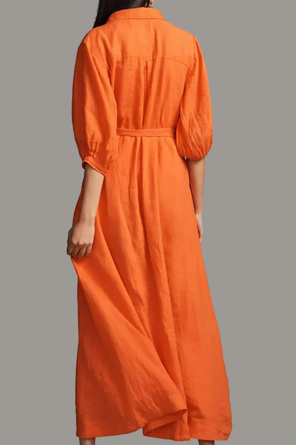 Dulcet Orange Dress