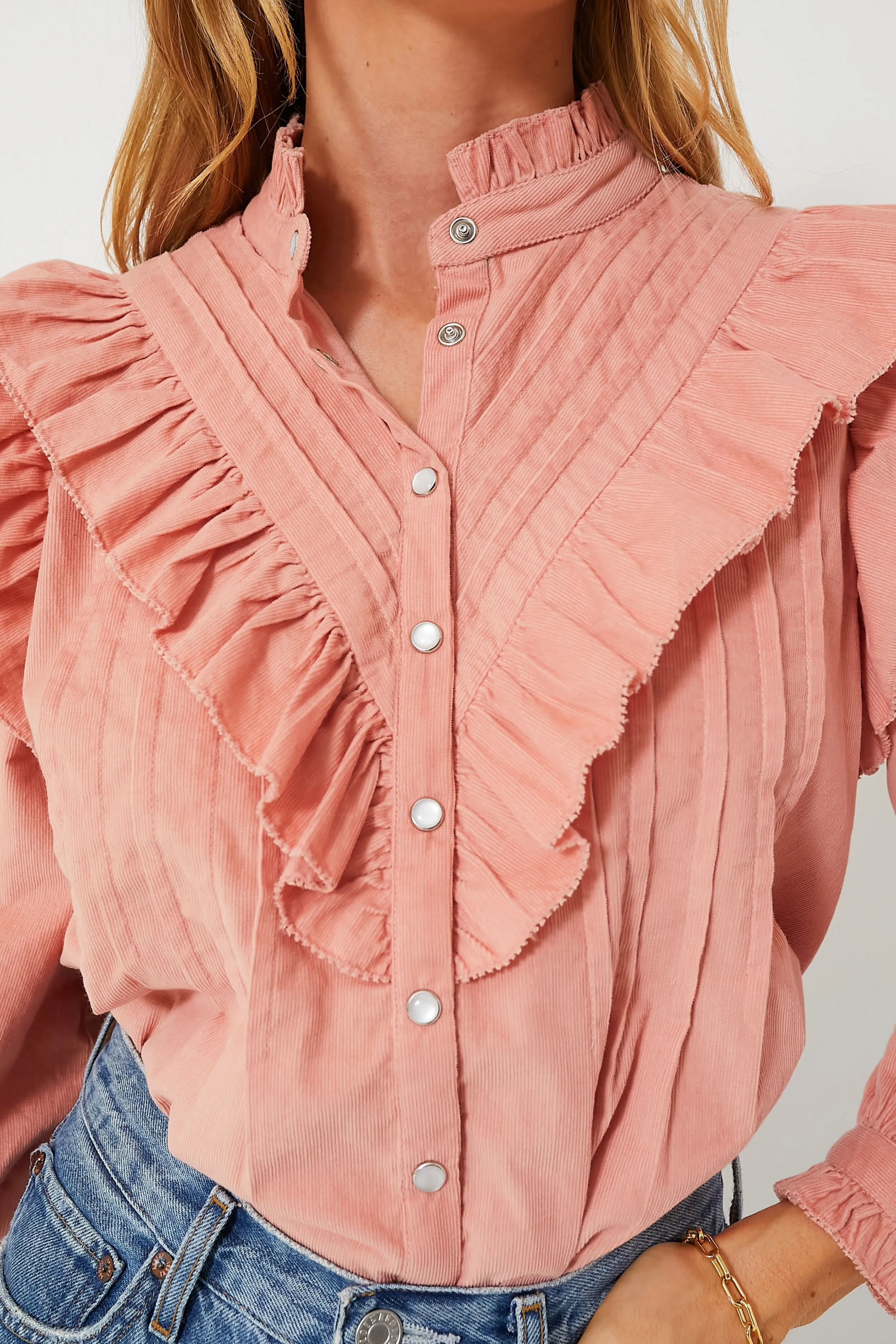 Dusty Pink Arlo Top