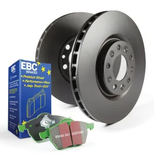 EBC Brakes S11KF1498 S11 Kits Greenstuff 2000 and RK Rotors;