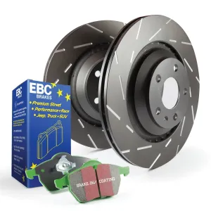 EBC Brakes S2KR1431 S2 Kits Greenstuff 2000 and USR Rotors