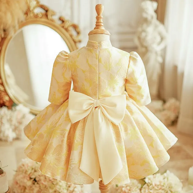 Elegant Princess Dress Romantic Palace Style Girl's Dress
