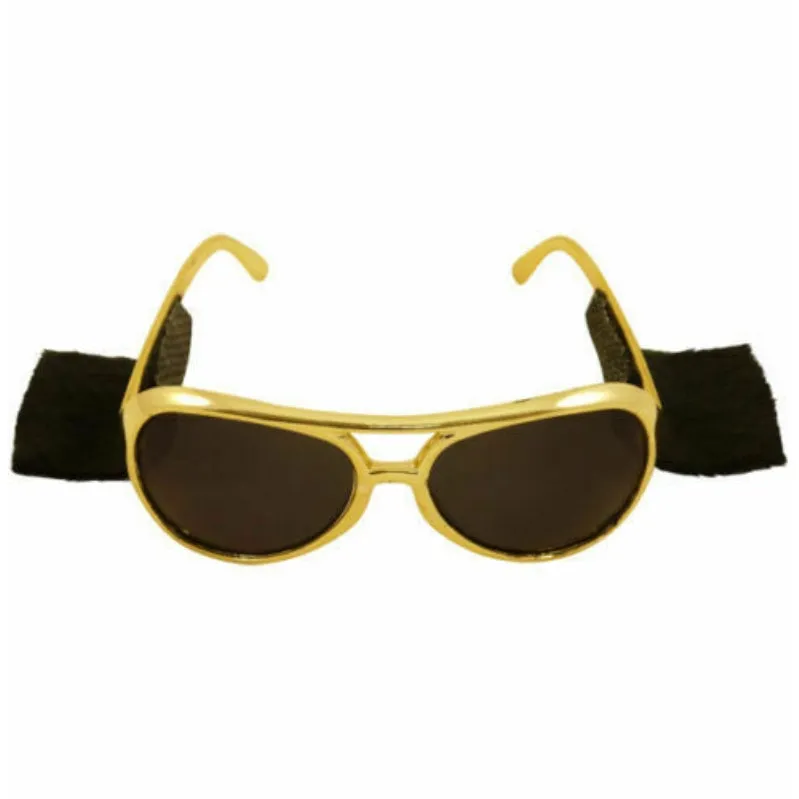 Elives Presley Glasses Gold