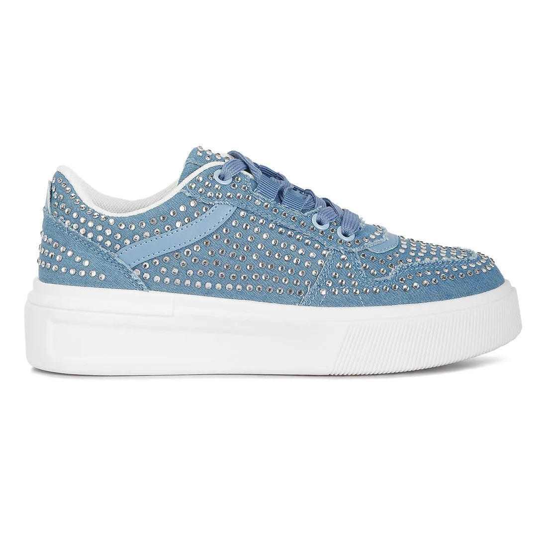 Embellished Chunky Sole Sneakers