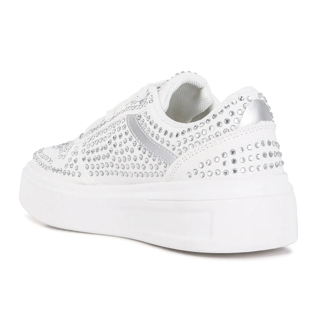 Embellished Chunky Sole Sneakers