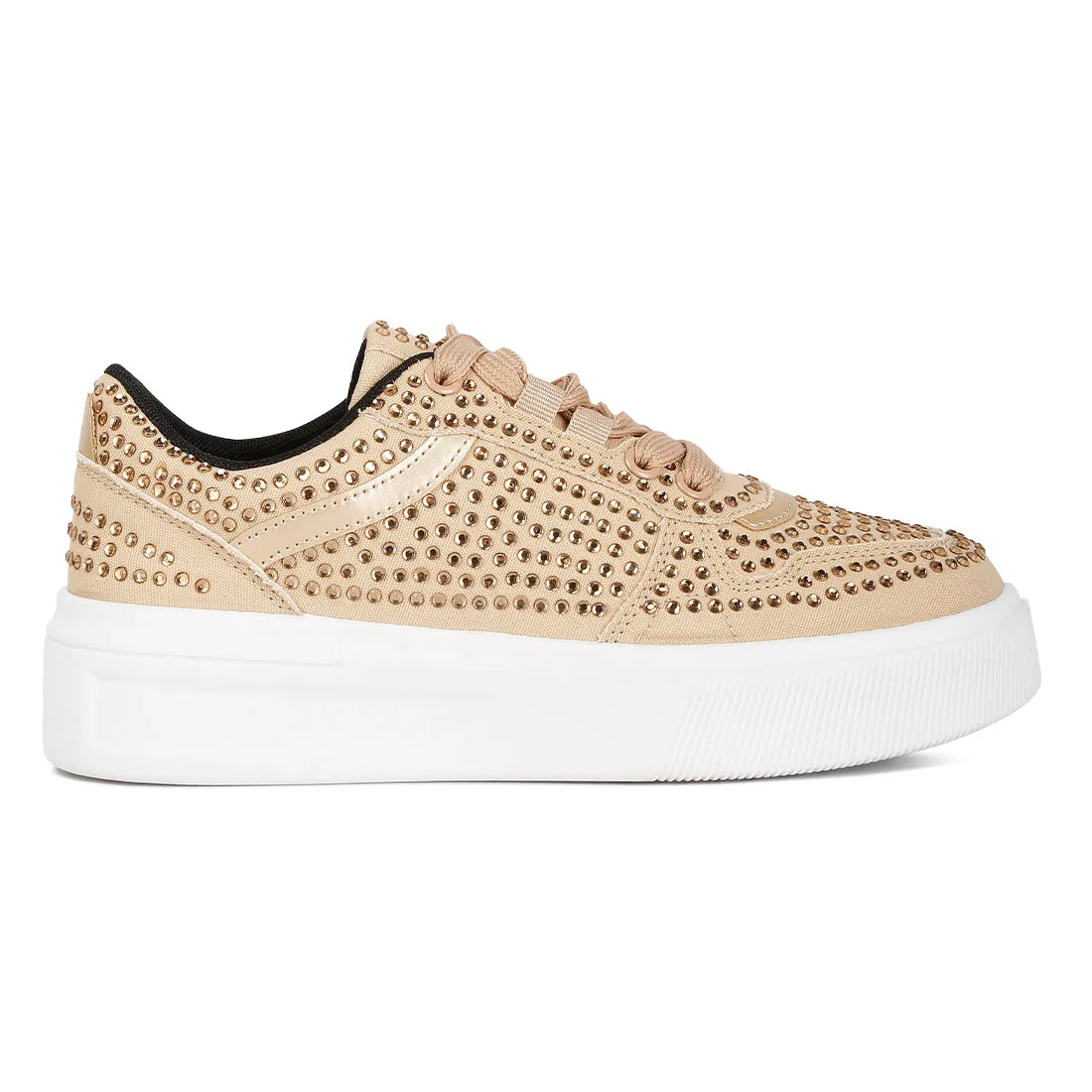 Embellished Chunky Sole Sneakers
