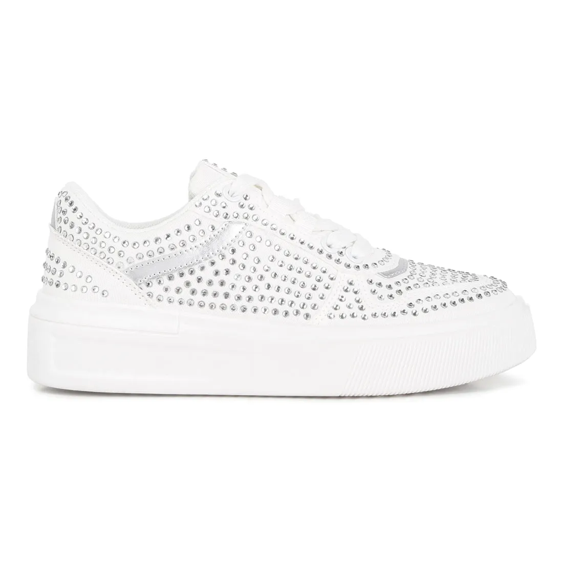 Embellished Chunky Sole Sneakers
