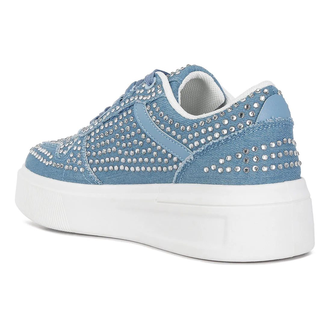 Embellished Chunky Sole Sneakers