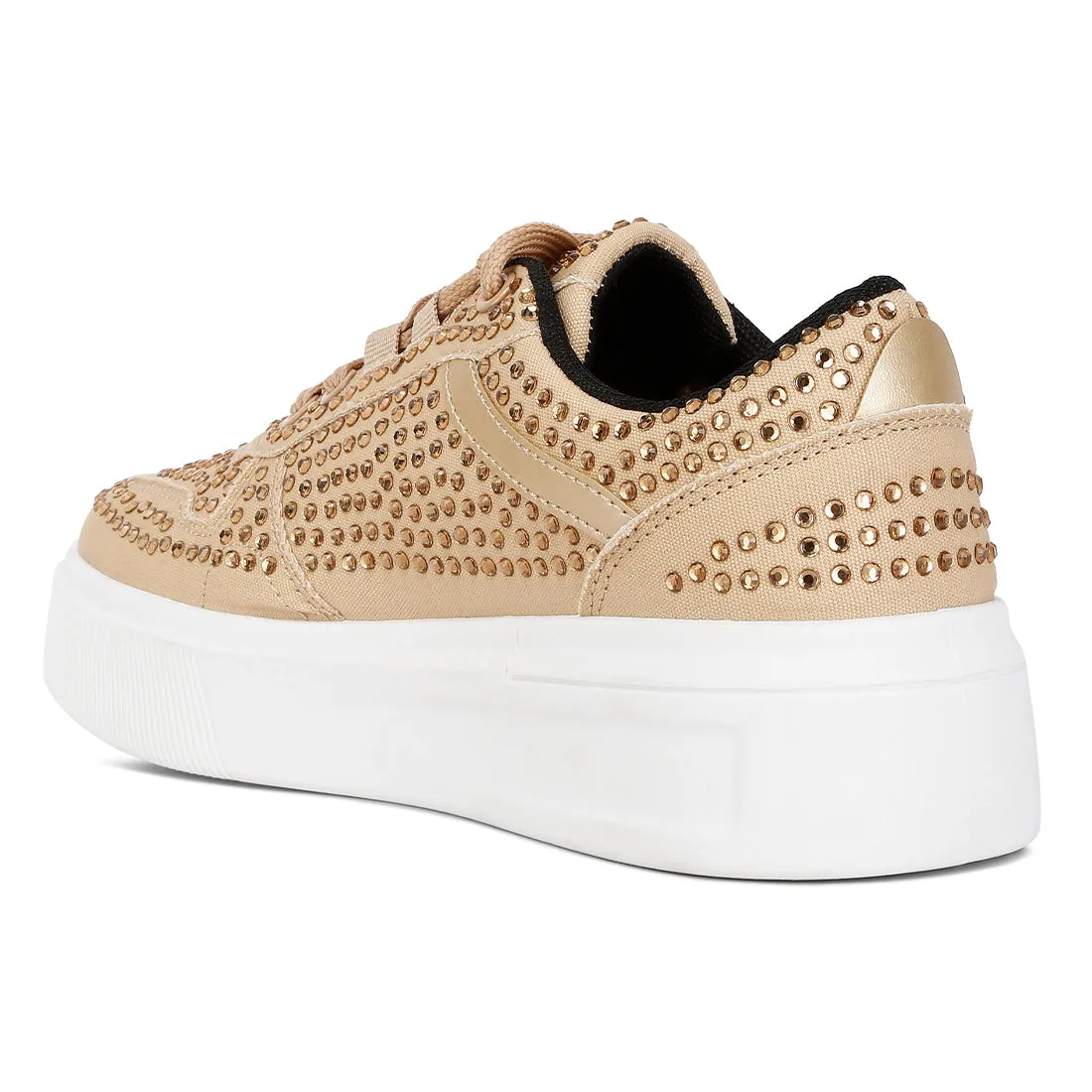 Embellished Chunky Sole Sneakers