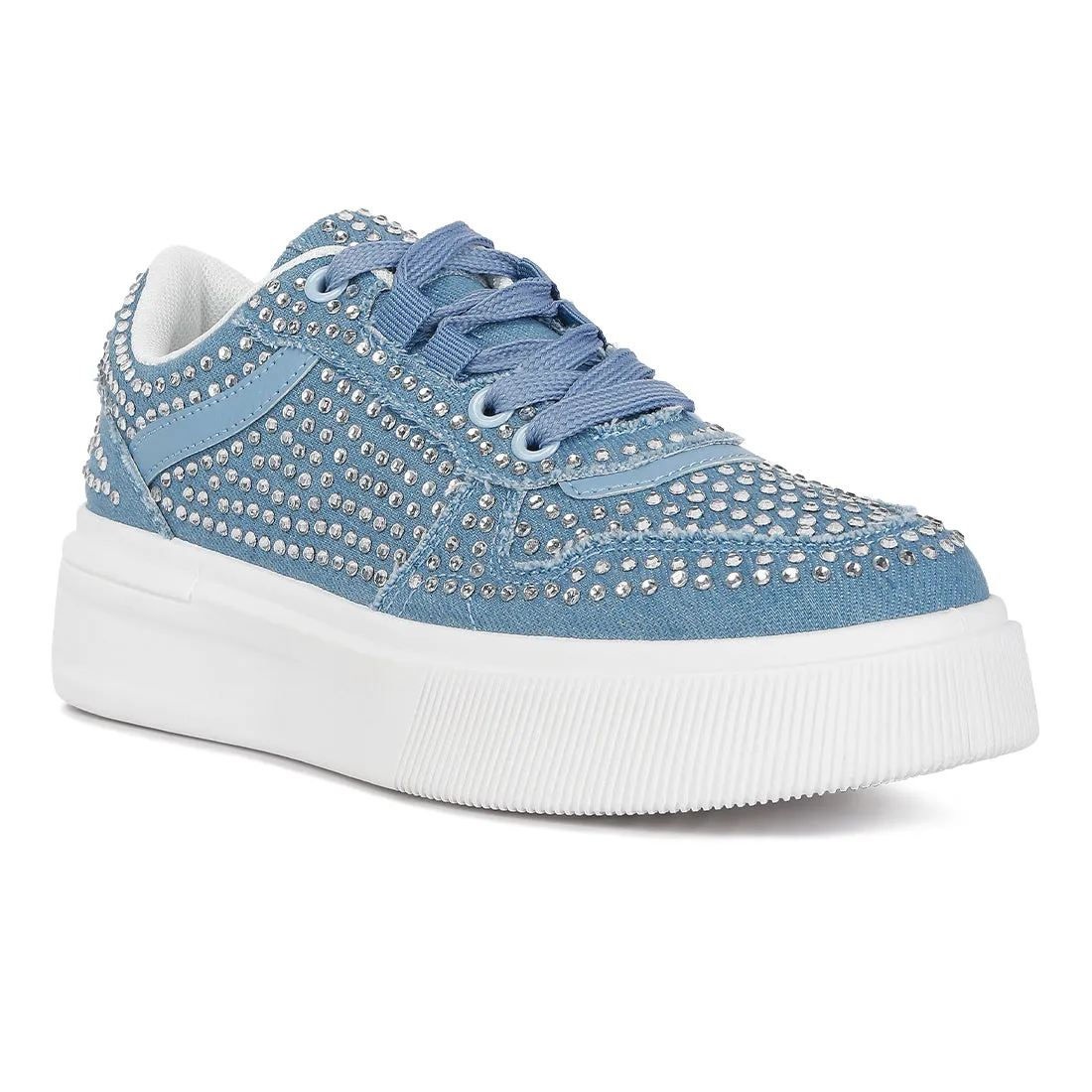 Embellished Chunky Sole Sneakers