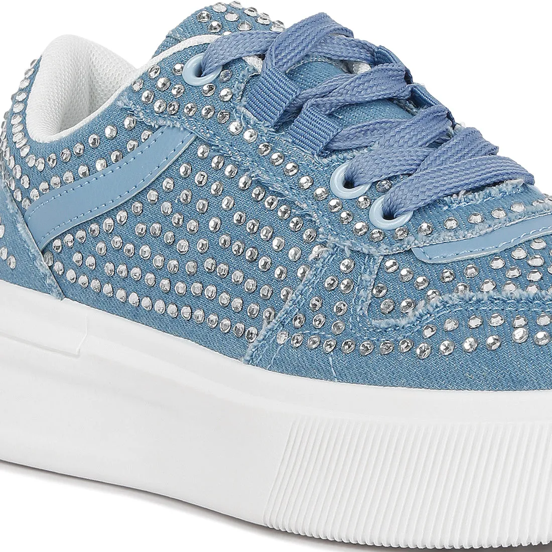 Embellished Chunky Sole Sneakers