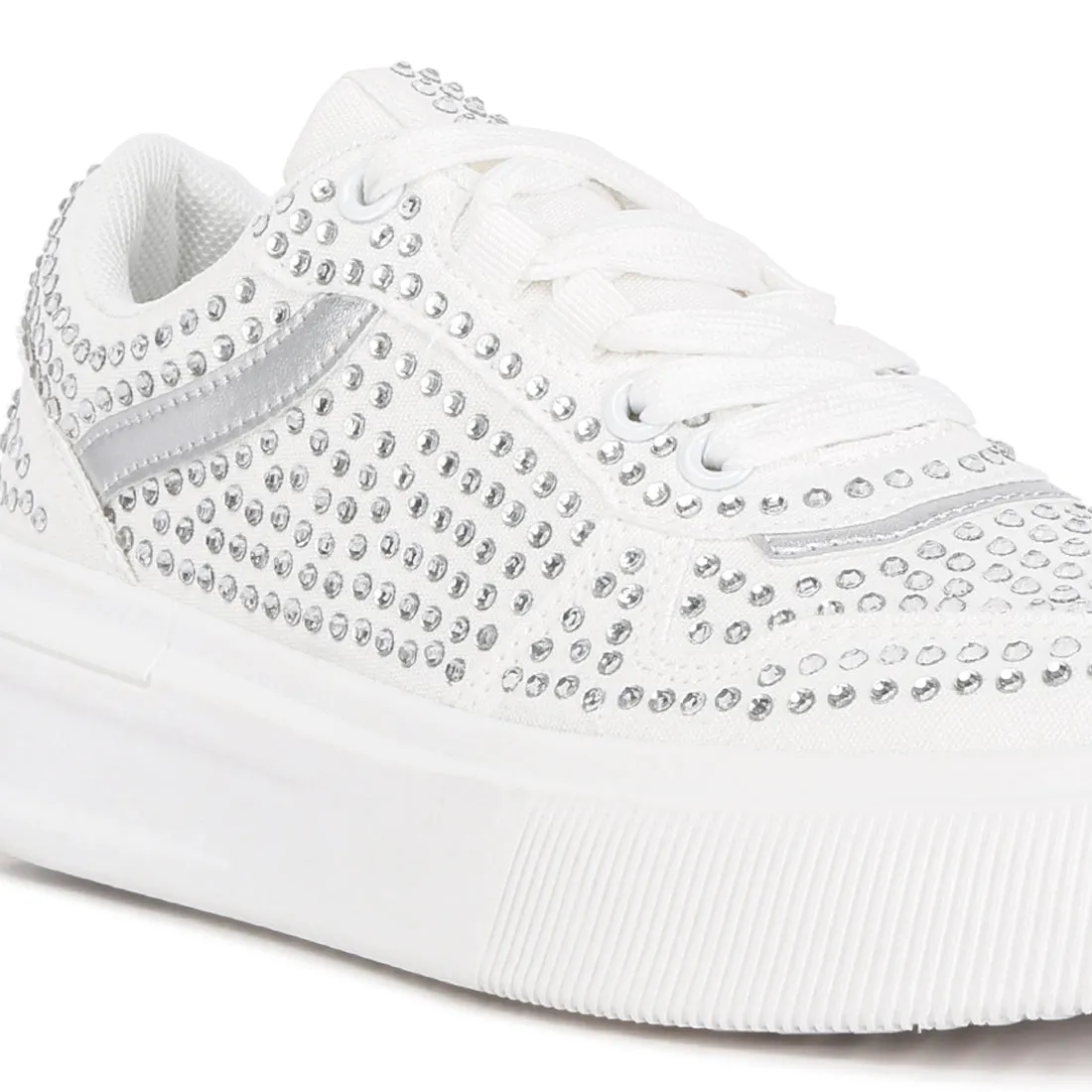 Embellished Chunky Sole Sneakers