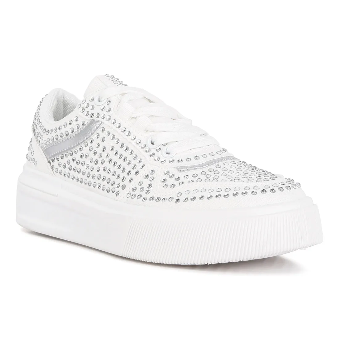Embellished Chunky Sole Sneakers