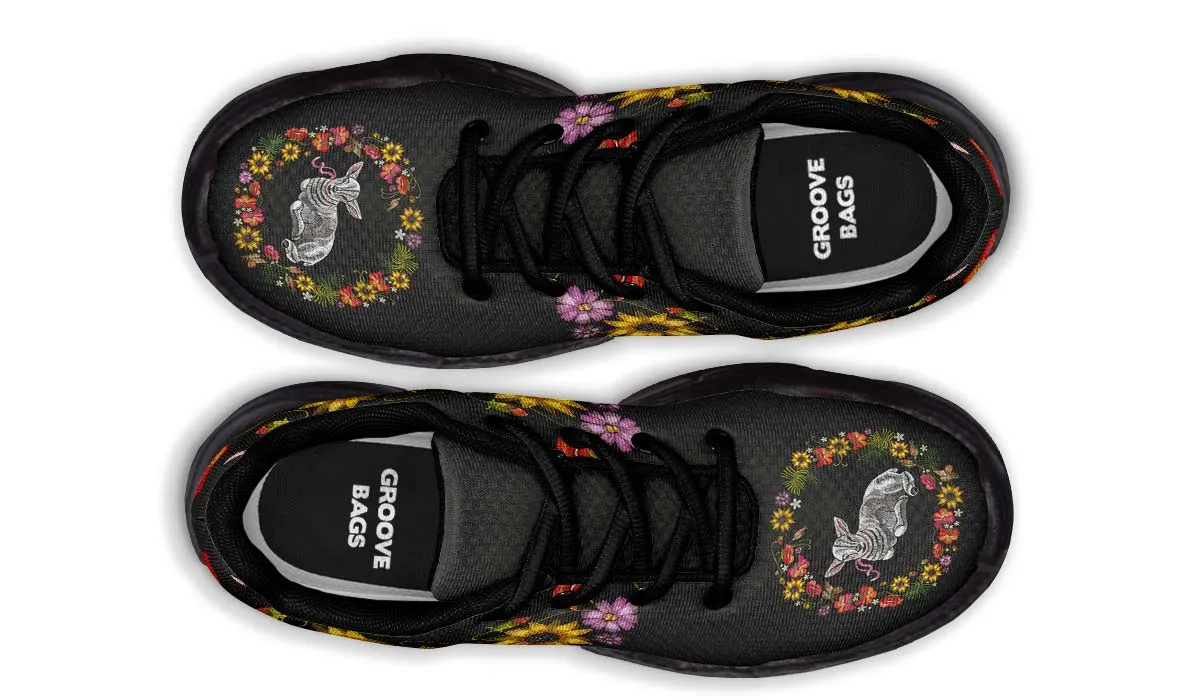 Embroidery Sheep Chunky Sneakers