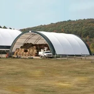 FarmTek ClearSpan™ HD Free Standing Building System | High Clearance & Wide-Open Design