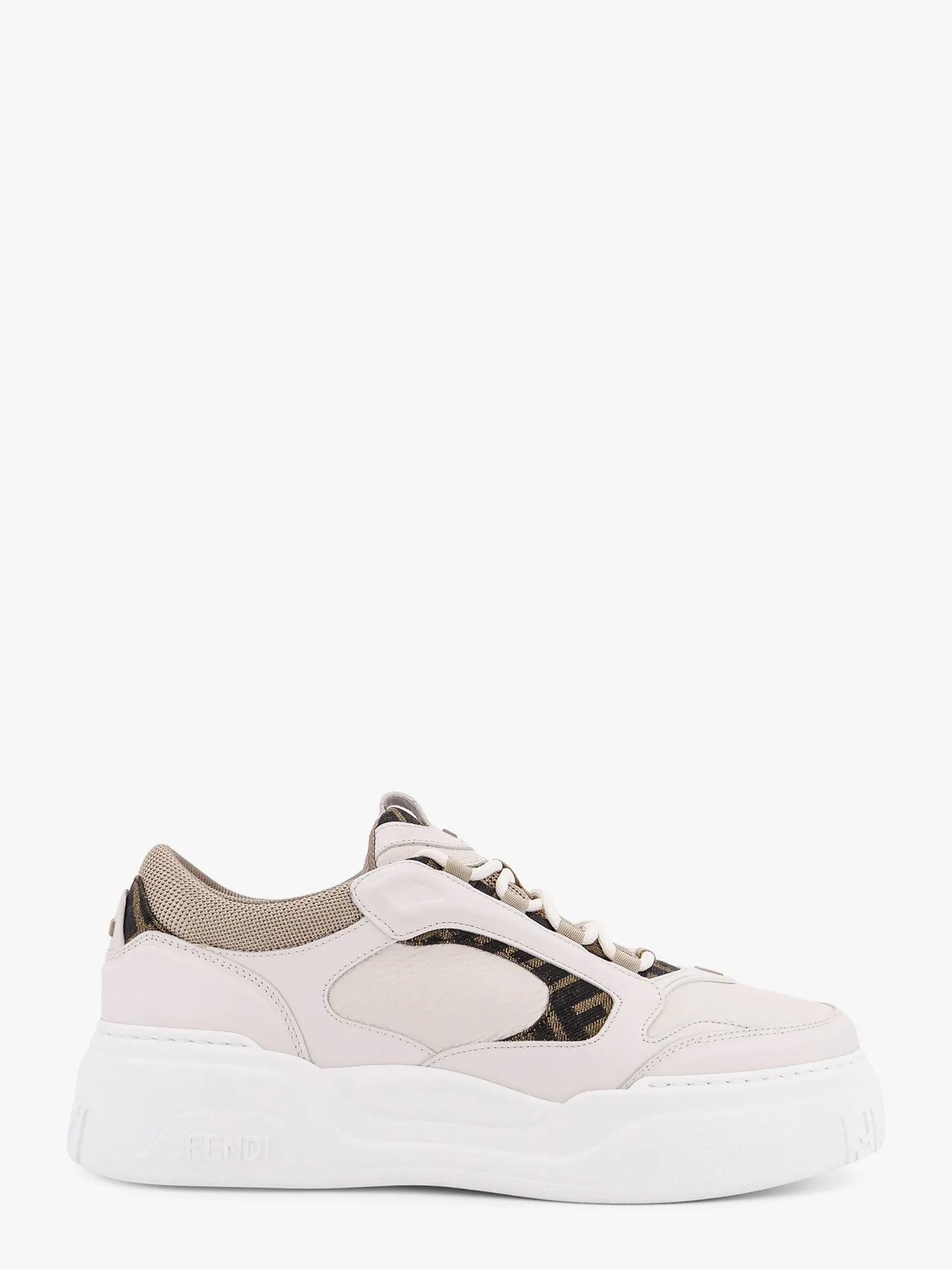 Fendi force low-top leather sneakers