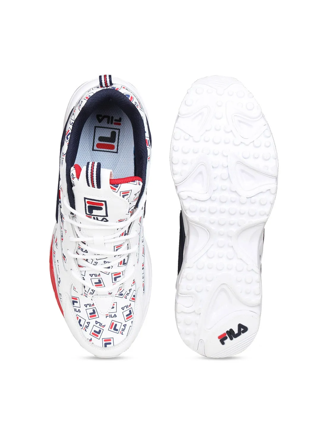 Fila Peacoat Ray Tracer Multilogo Men's Sneaker