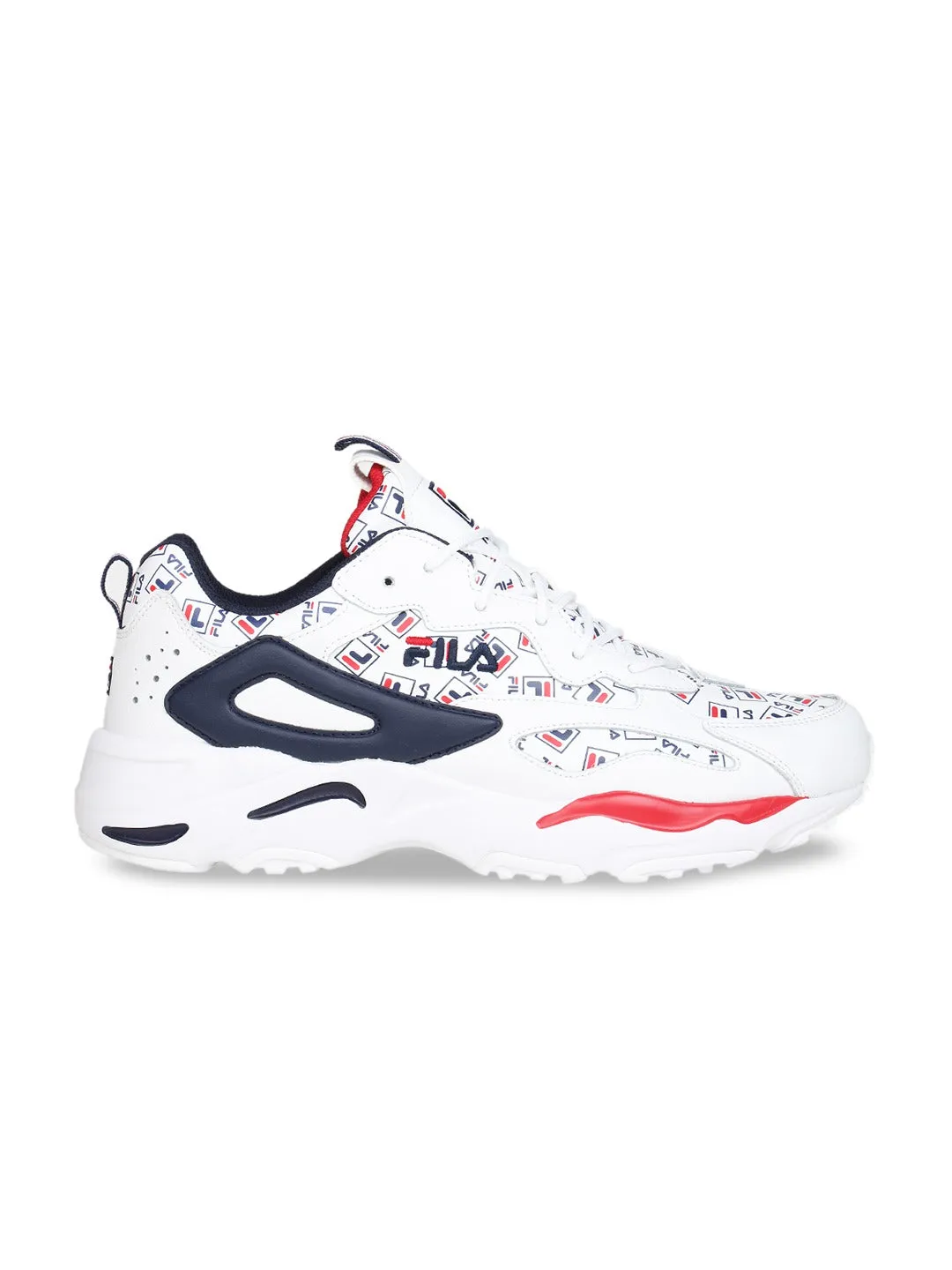 Fila Peacoat Ray Tracer Multilogo Men's Sneaker
