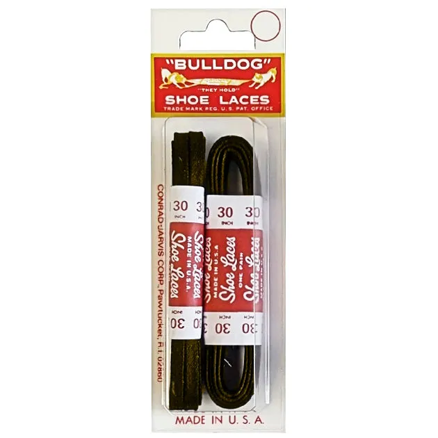 Flat Waxed Dress Shoe Laces 4471