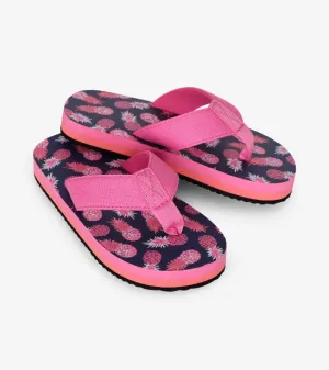 Footwear - Hatley Kids Party Pineapple Flip Flops