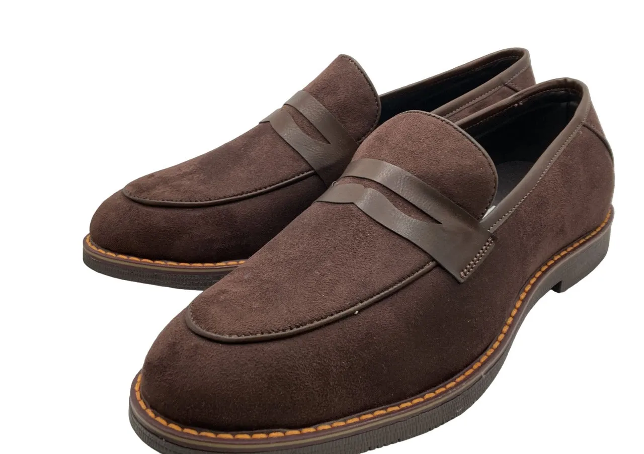 Franco Handcrafted Luxury Men's Slip On Loafer Dress Shoe