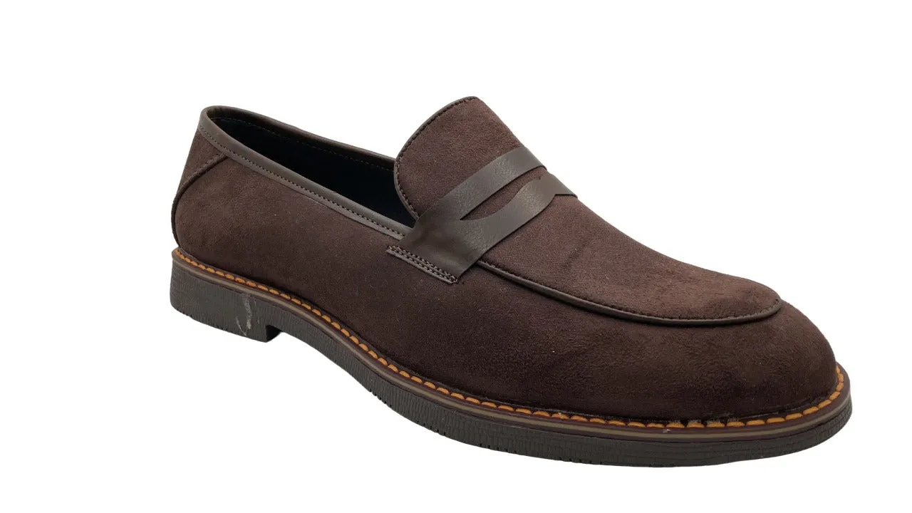 Franco Handcrafted Luxury Men's Slip On Loafer Dress Shoe