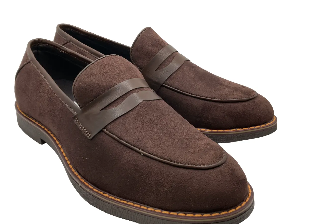 Franco Handcrafted Luxury Men's Slip On Loafer Dress Shoe