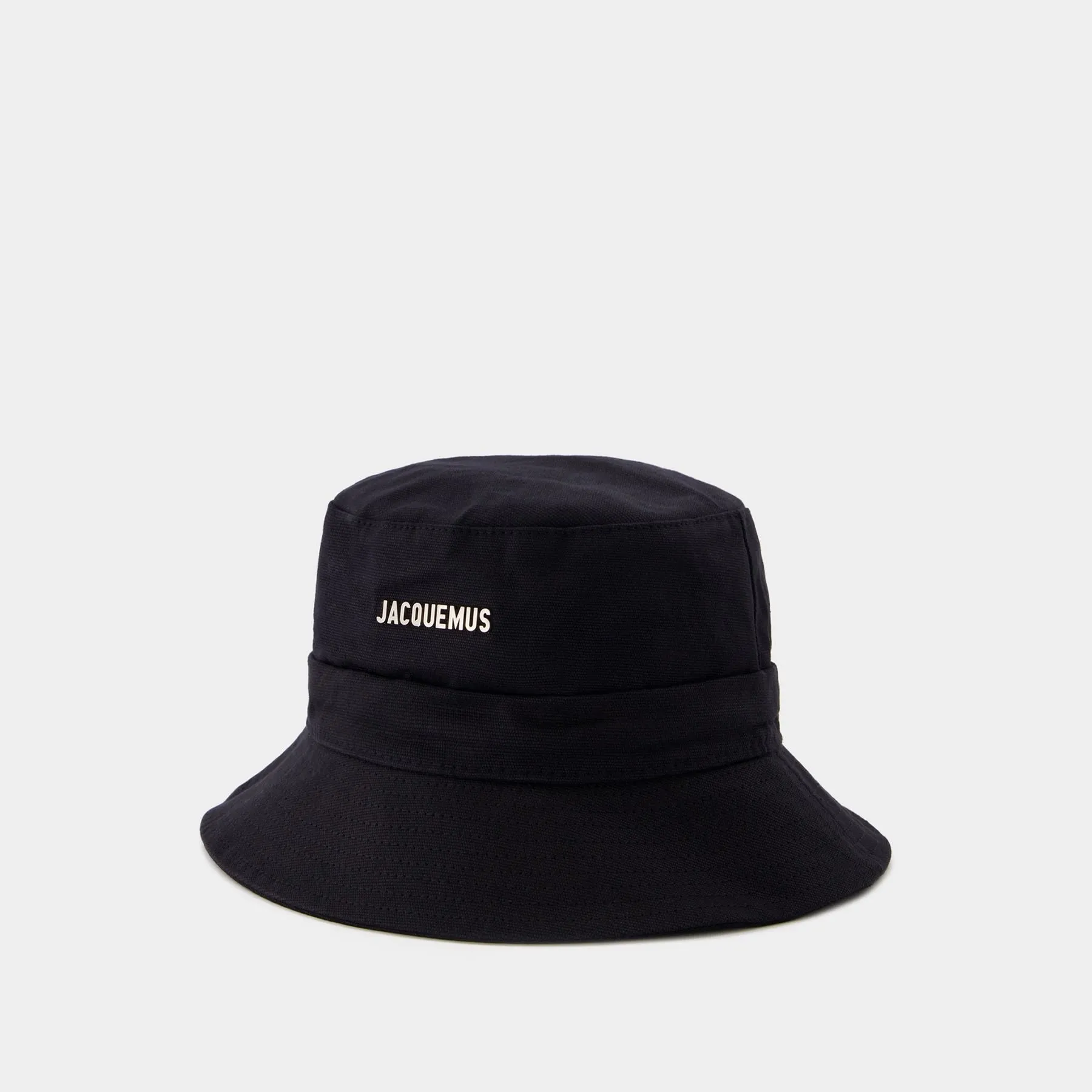 Gadjo Bucket Hat - Jacquemus -  Black - Cotton