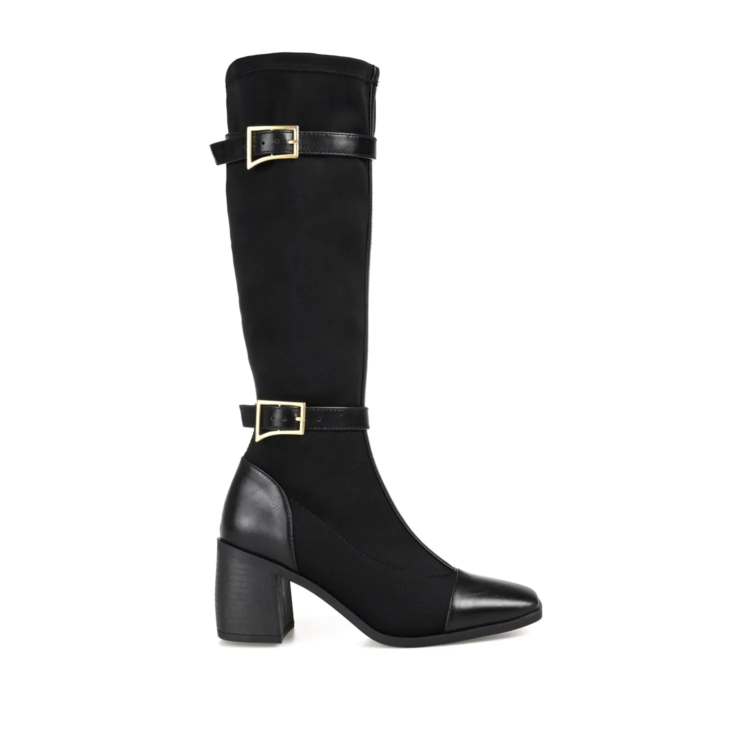 GAIBREE KNEE-HIGH BOOTS IN STRETCHY FABRIC