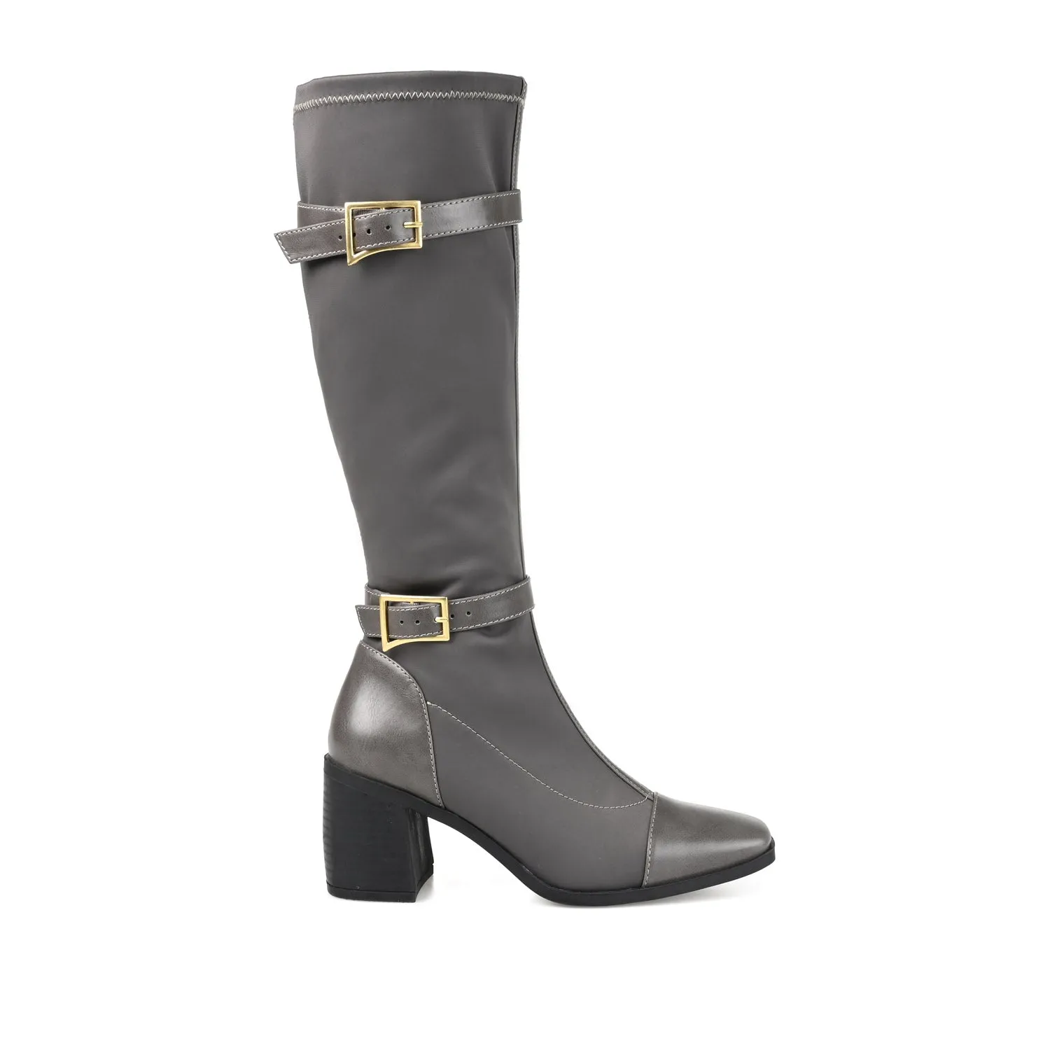 GAIBREE KNEE-HIGH BOOTS IN STRETCHY FABRIC