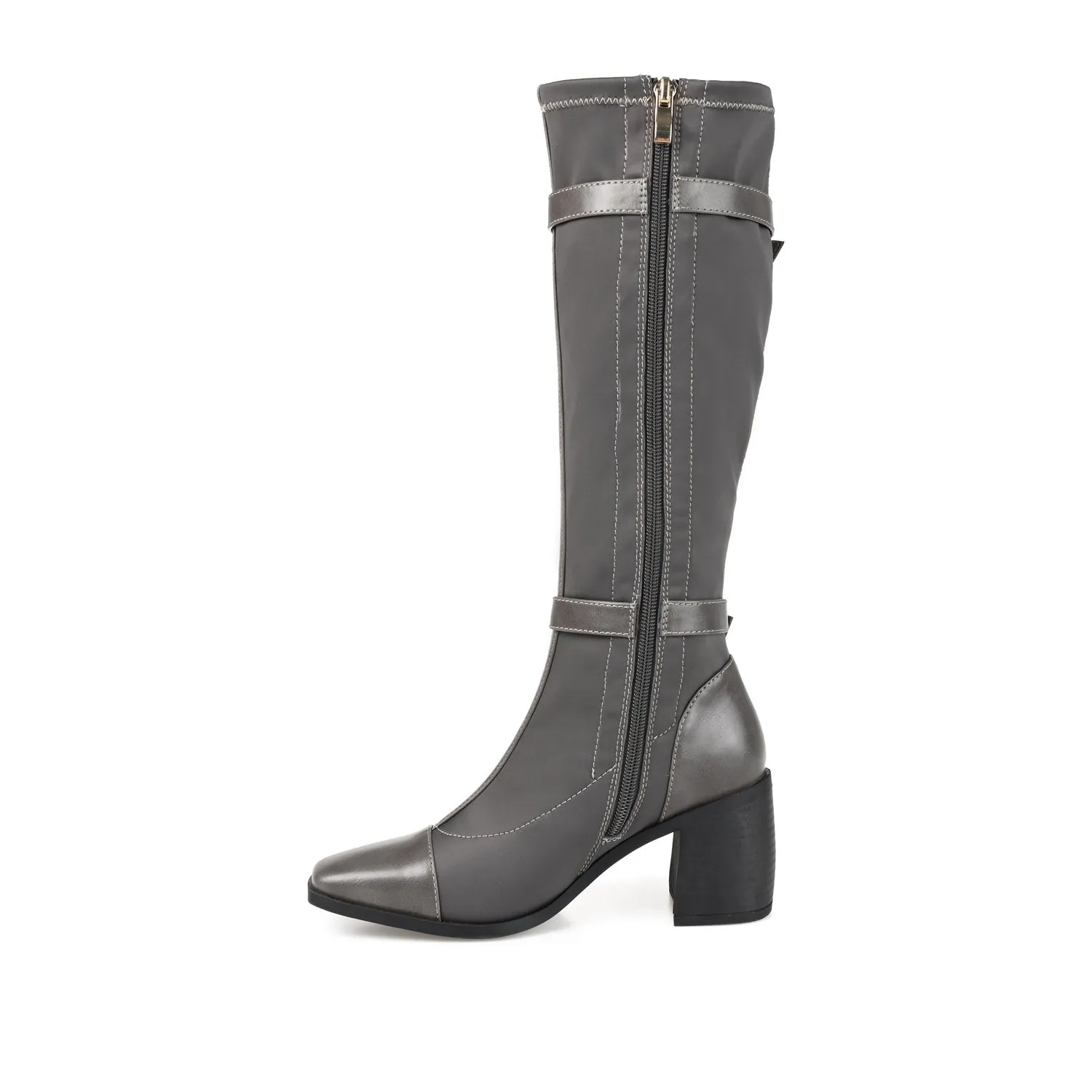 GAIBREE KNEE-HIGH BOOTS IN STRETCHY FABRIC