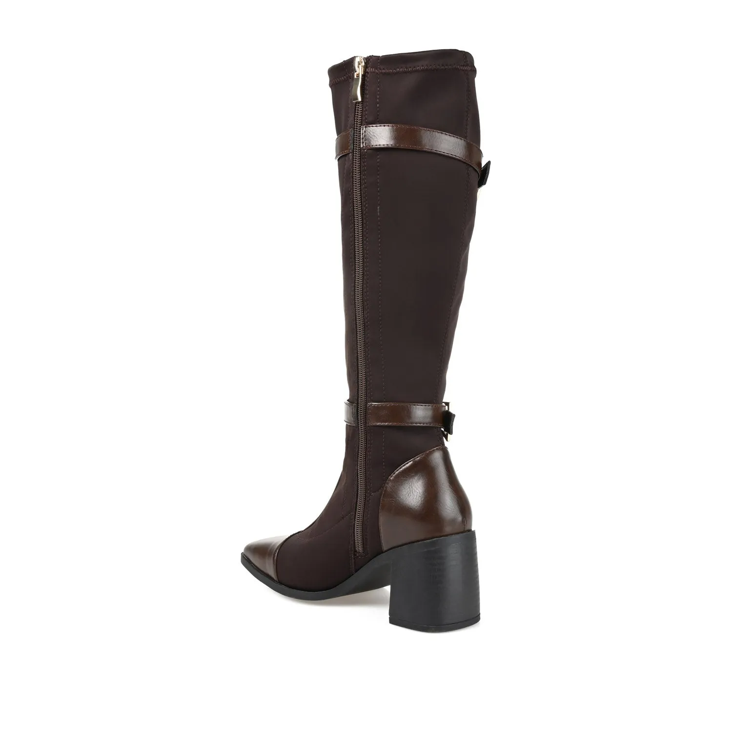 GAIBREE KNEE-HIGH BOOTS IN STRETCHY FABRIC