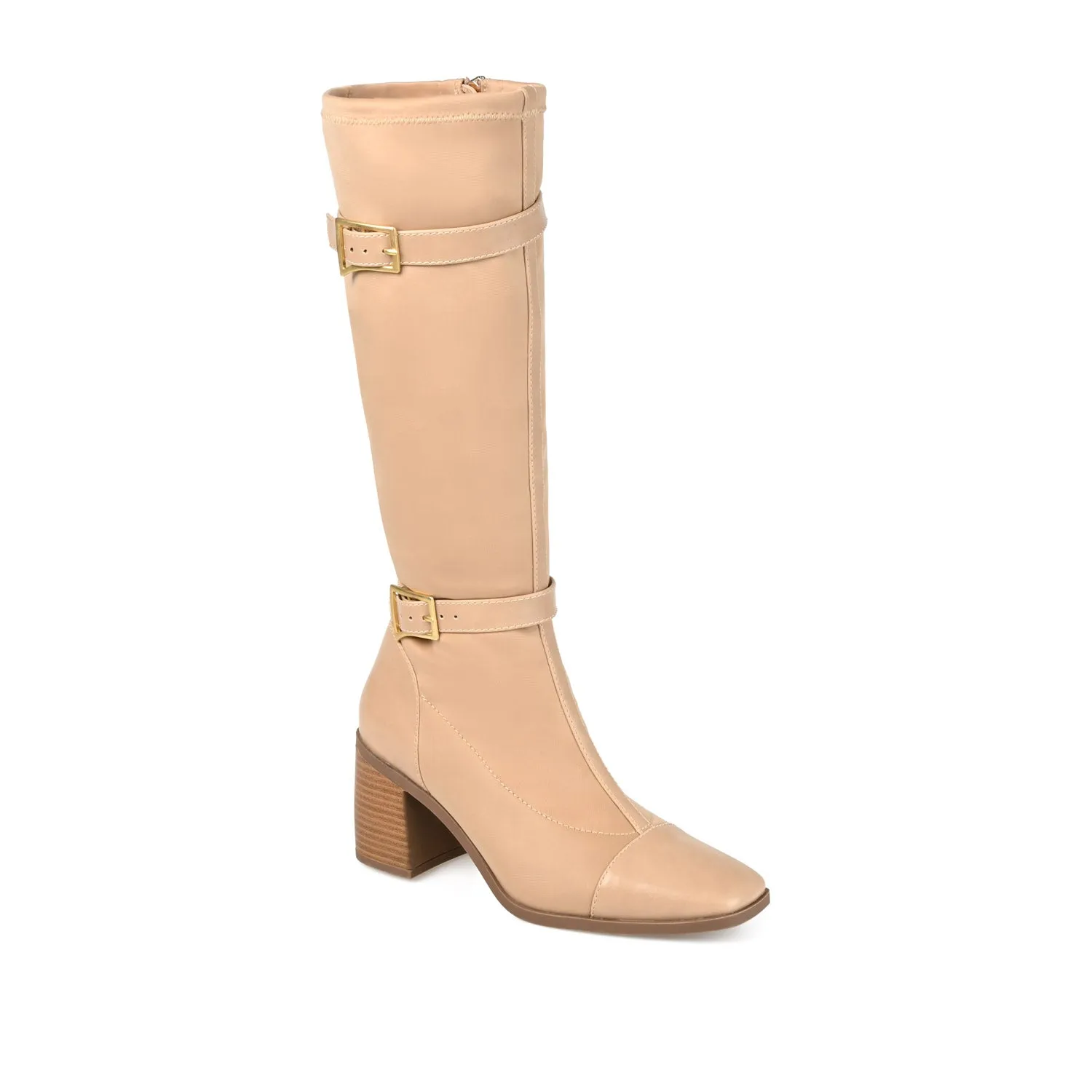 GAIBREE KNEE-HIGH BOOTS IN STRETCHY FABRIC