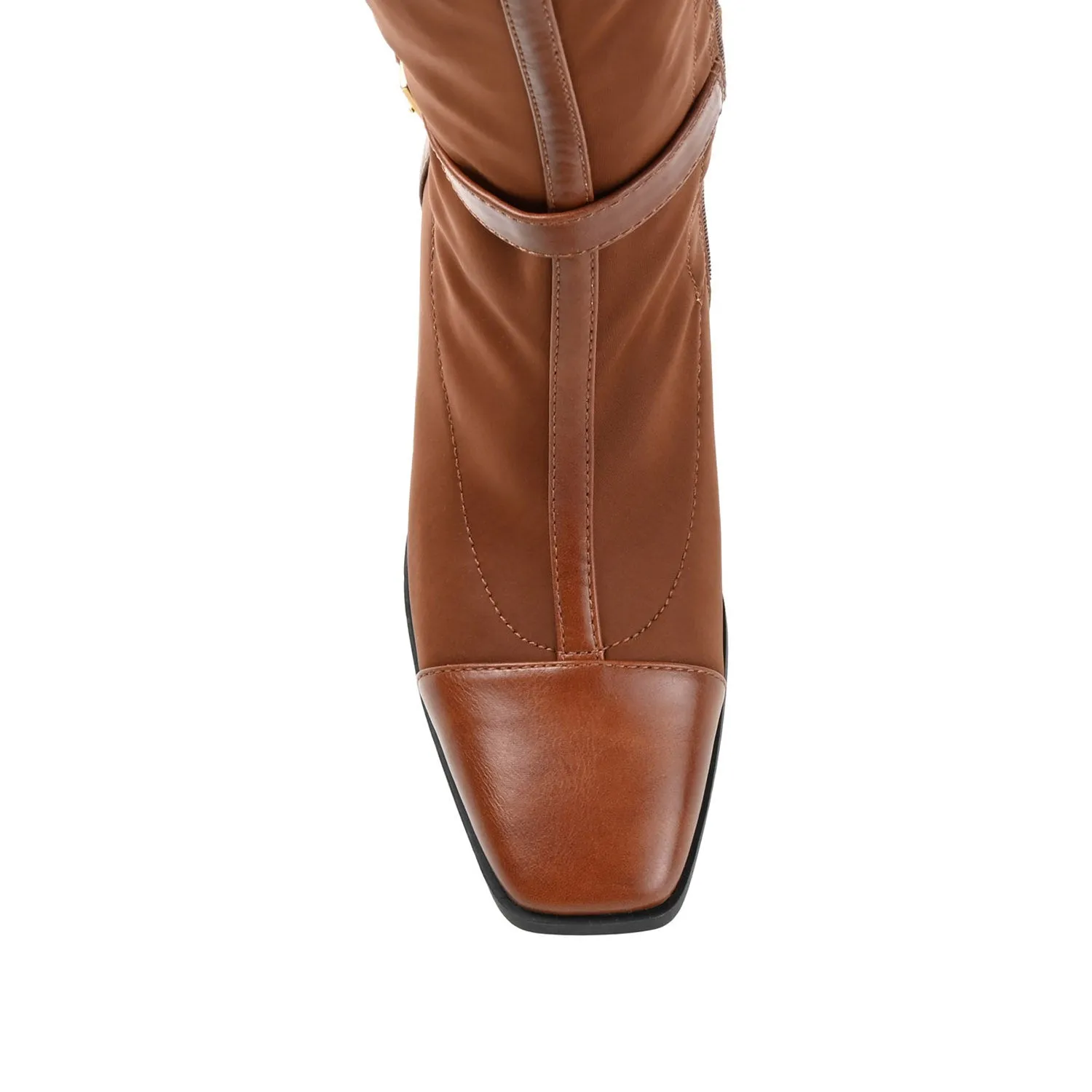 GAIBREE KNEE-HIGH BOOTS IN STRETCHY FABRIC