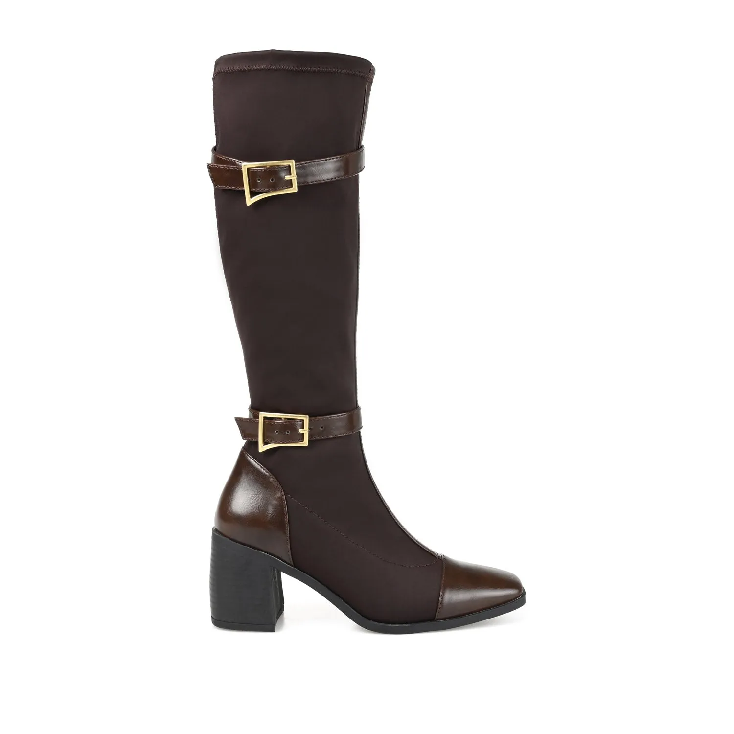 GAIBREE KNEE-HIGH BOOTS IN STRETCHY FABRIC