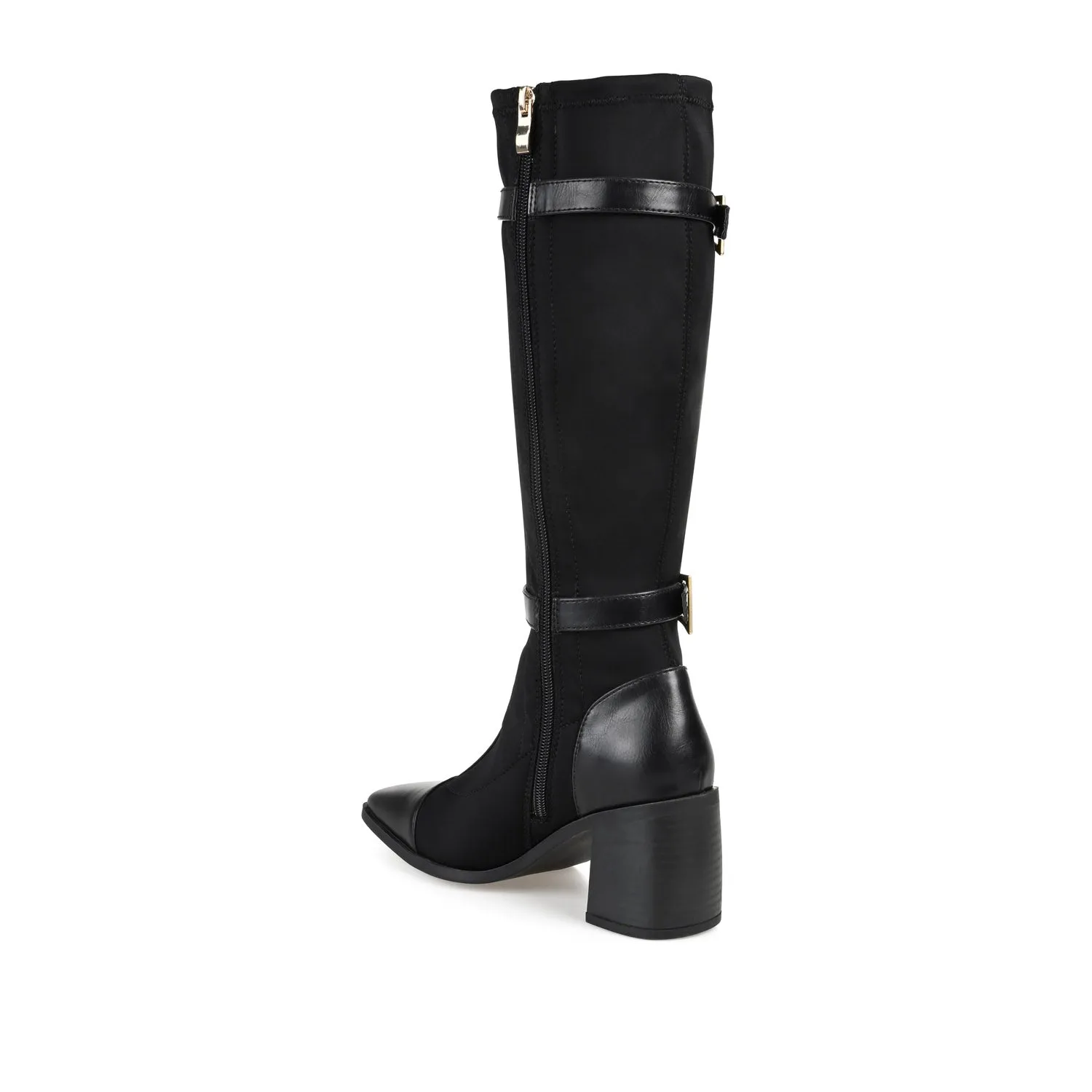 GAIBREE KNEE-HIGH BOOTS IN STRETCHY FABRIC