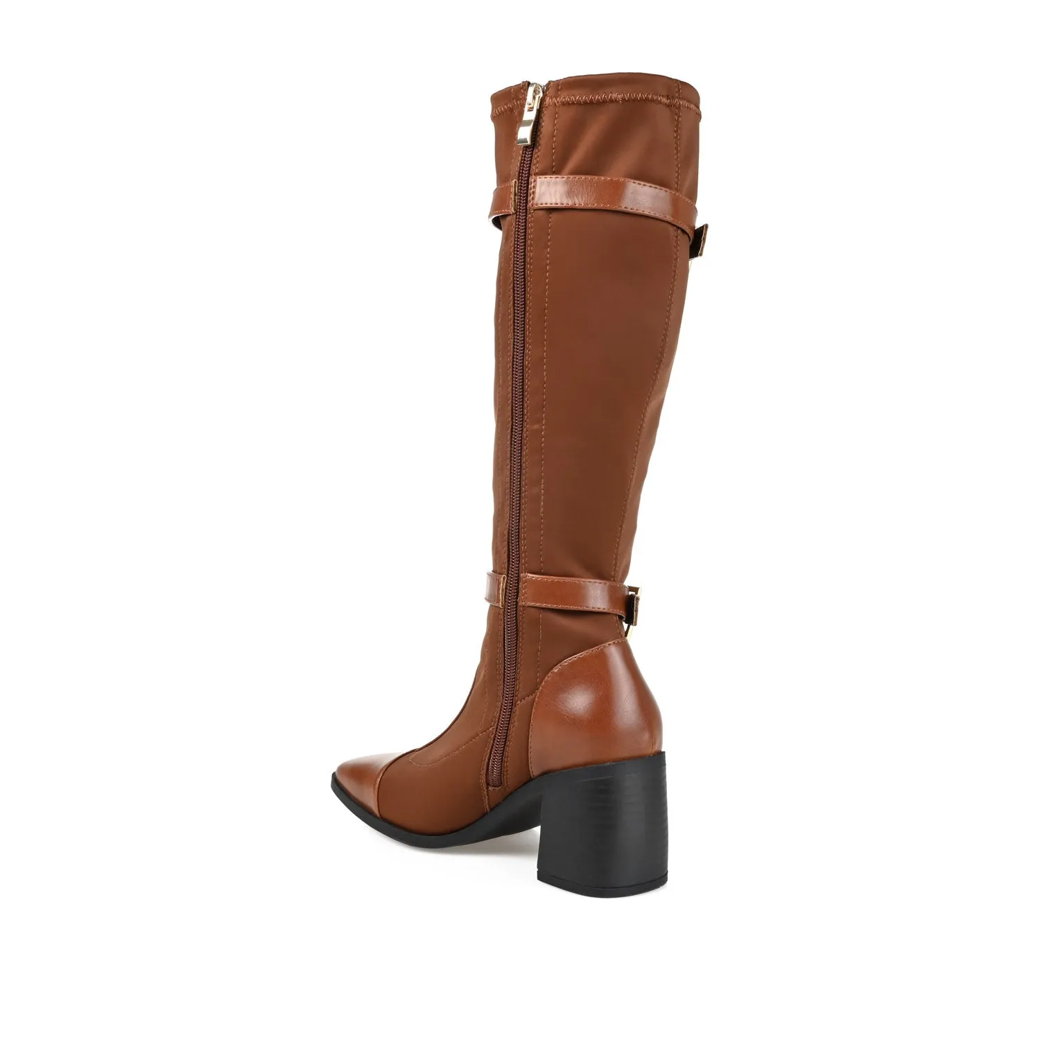 GAIBREE KNEE-HIGH BOOTS IN STRETCHY FABRIC