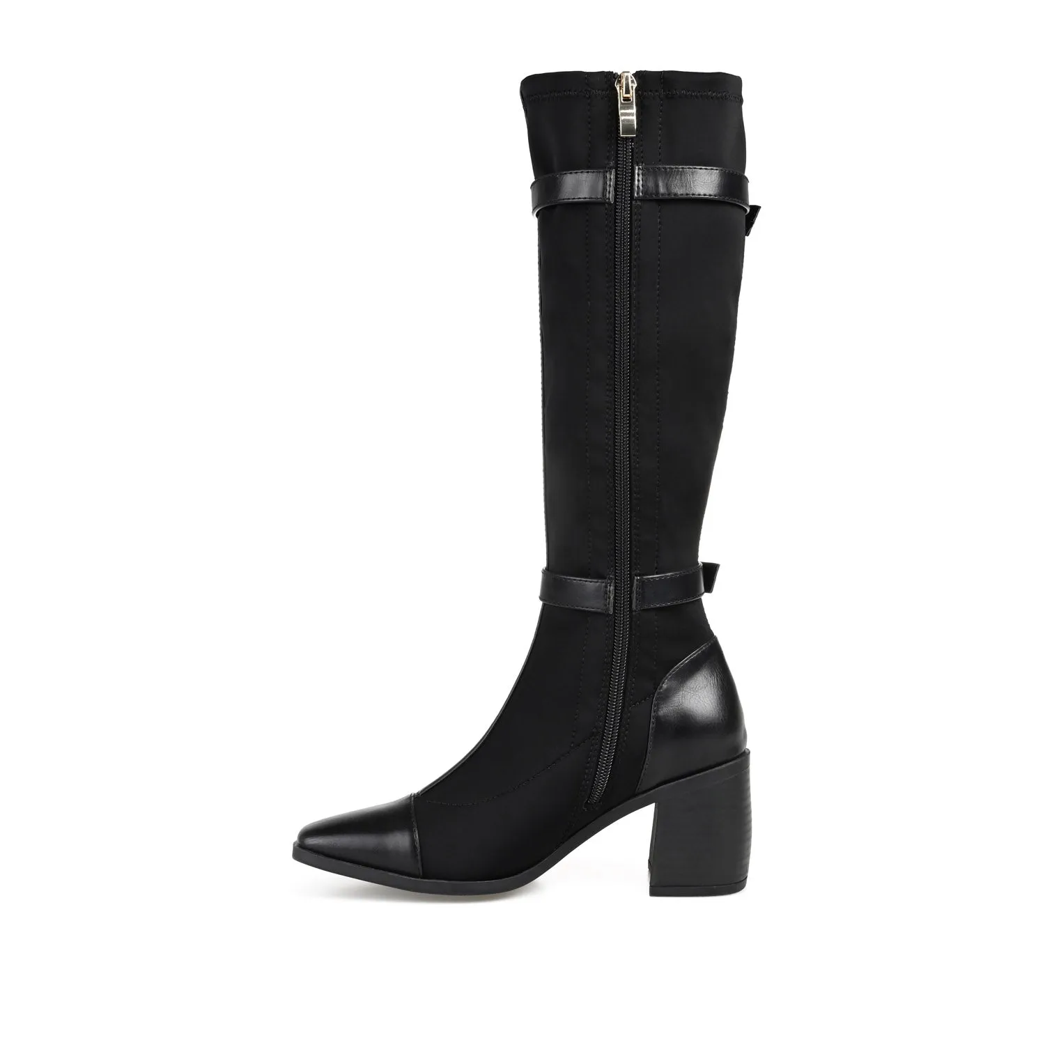 GAIBREE KNEE-HIGH BOOTS IN STRETCHY FABRIC