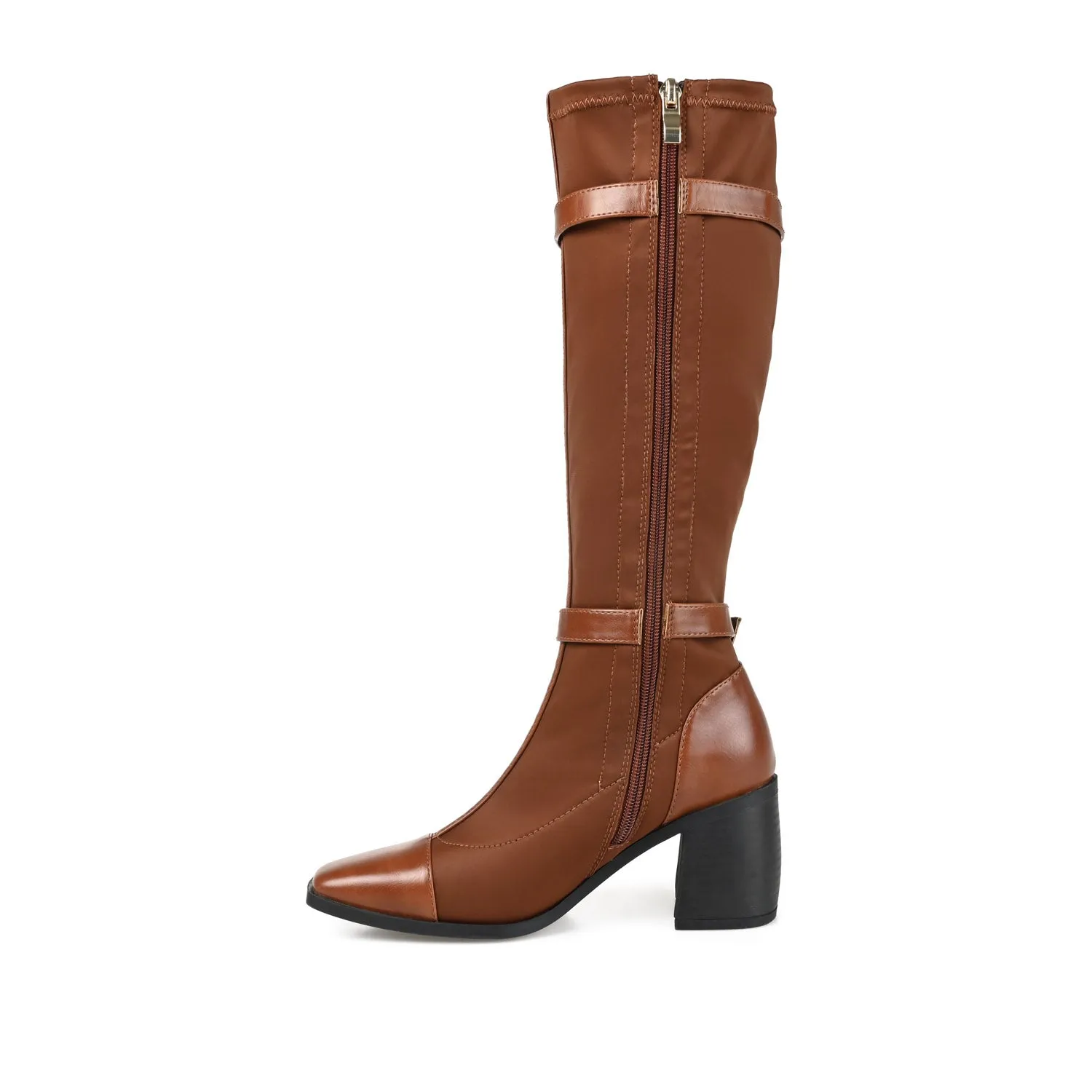 GAIBREE KNEE-HIGH BOOTS IN STRETCHY FABRIC