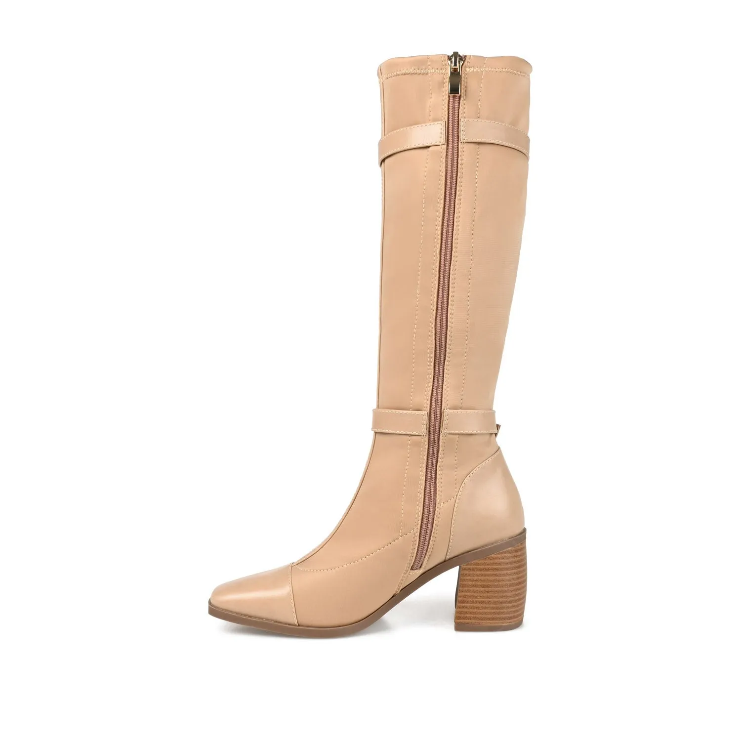 GAIBREE KNEE-HIGH BOOTS IN STRETCHY FABRIC