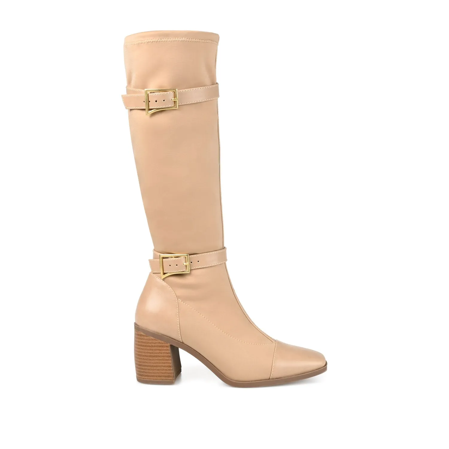 GAIBREE KNEE-HIGH BOOTS IN STRETCHY FABRIC