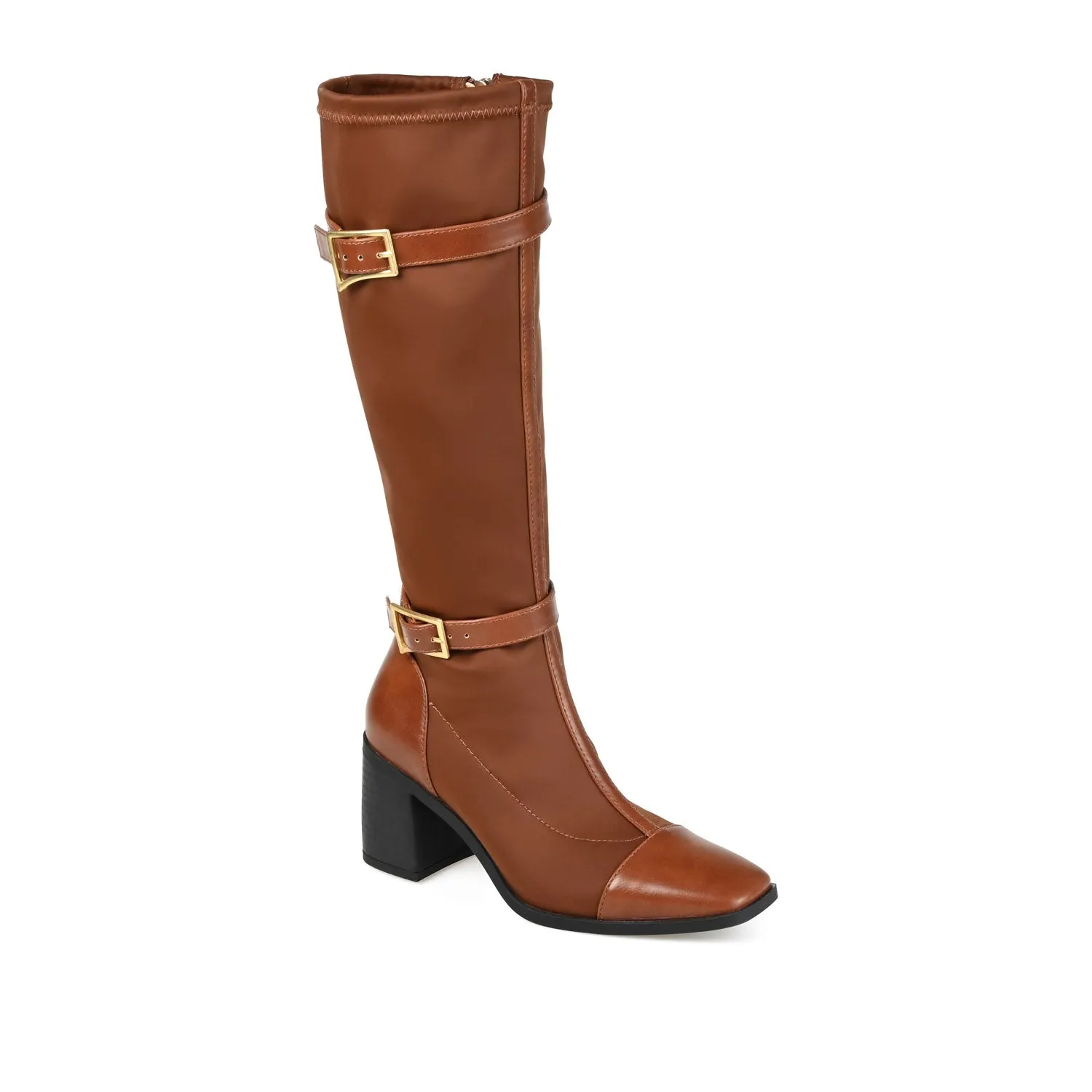 GAIBREE KNEE-HIGH BOOTS IN STRETCHY FABRIC