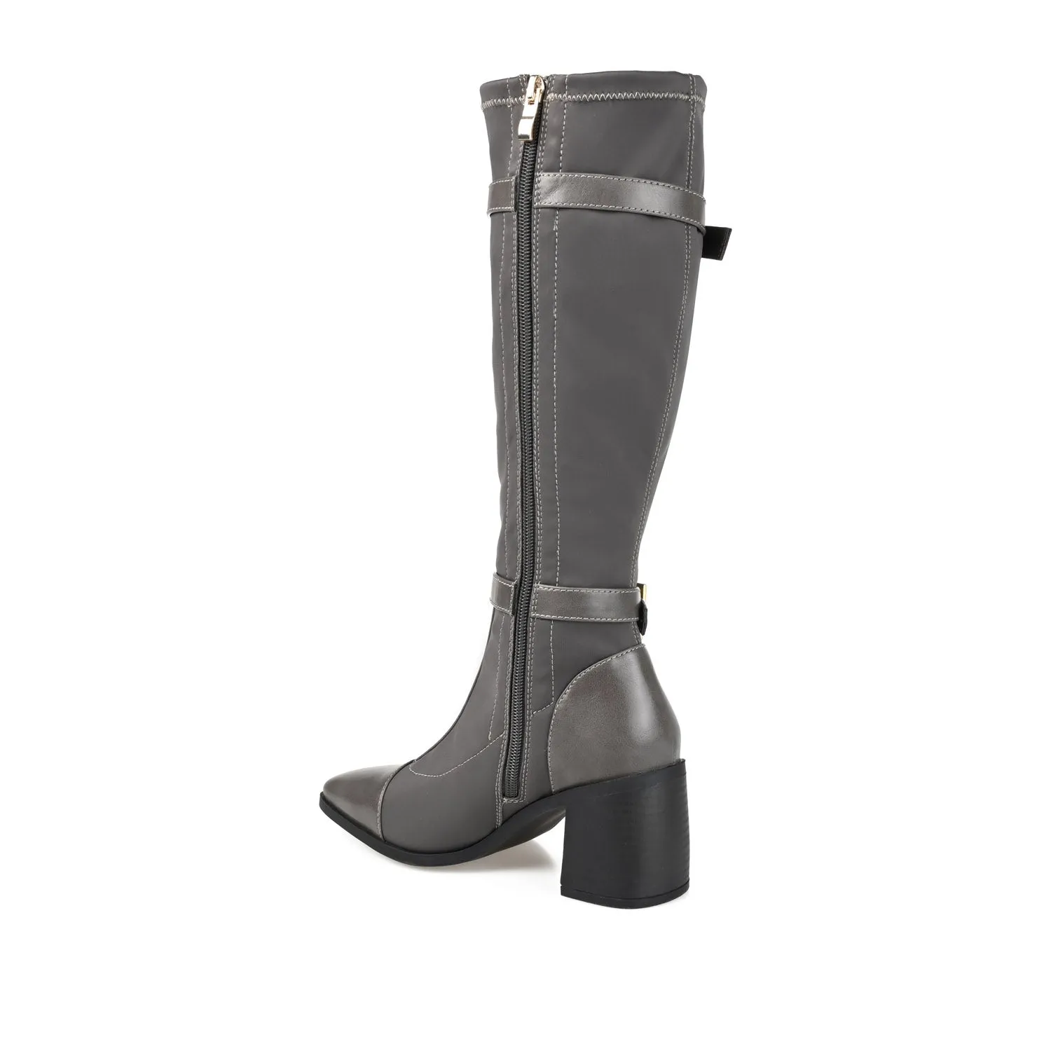 GAIBREE KNEE-HIGH BOOTS IN STRETCHY FABRIC
