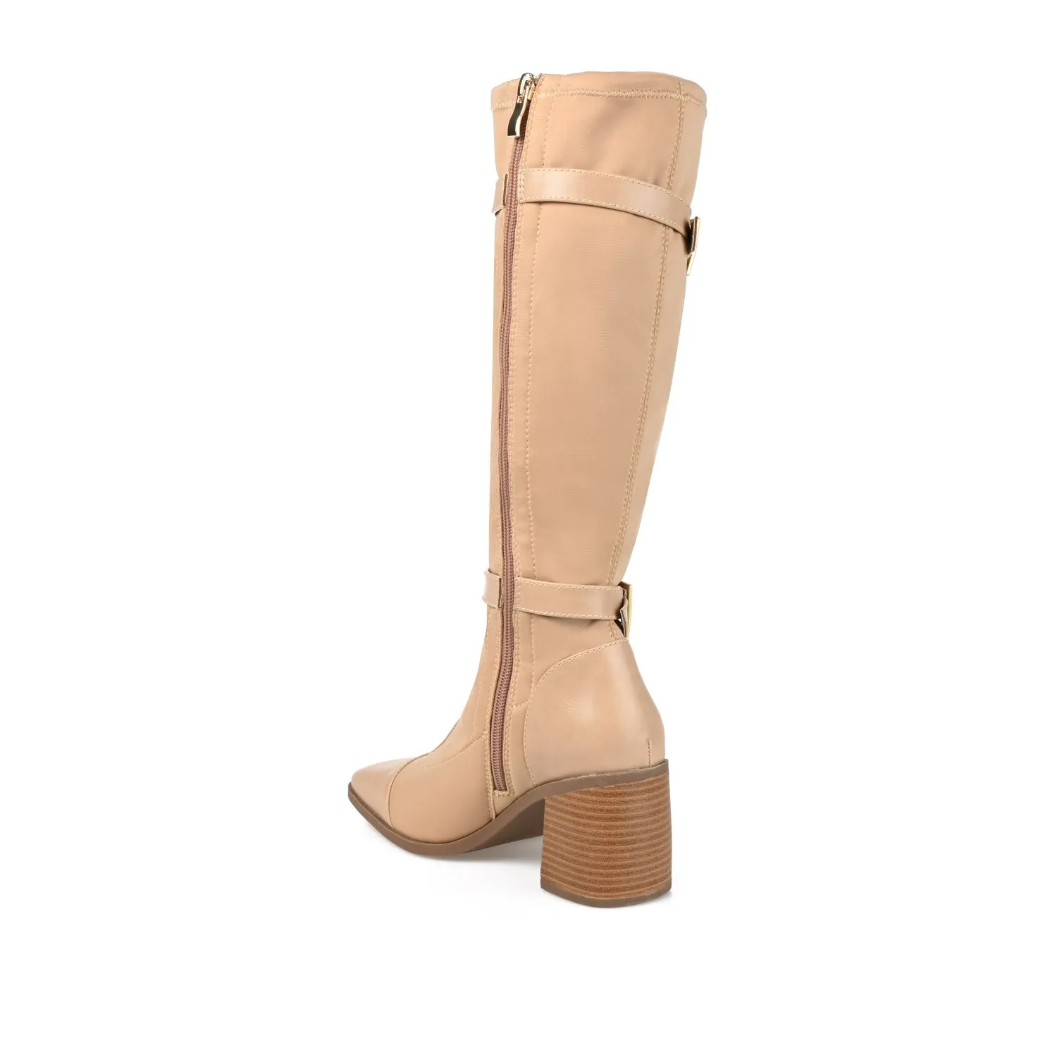 GAIBREE KNEE-HIGH BOOTS IN STRETCHY FABRIC
