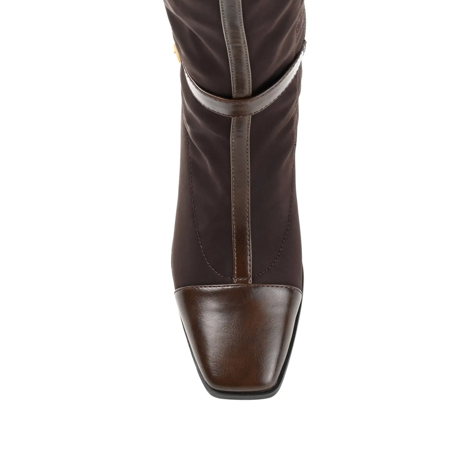 GAIBREE KNEE-HIGH BOOTS IN STRETCHY FABRIC