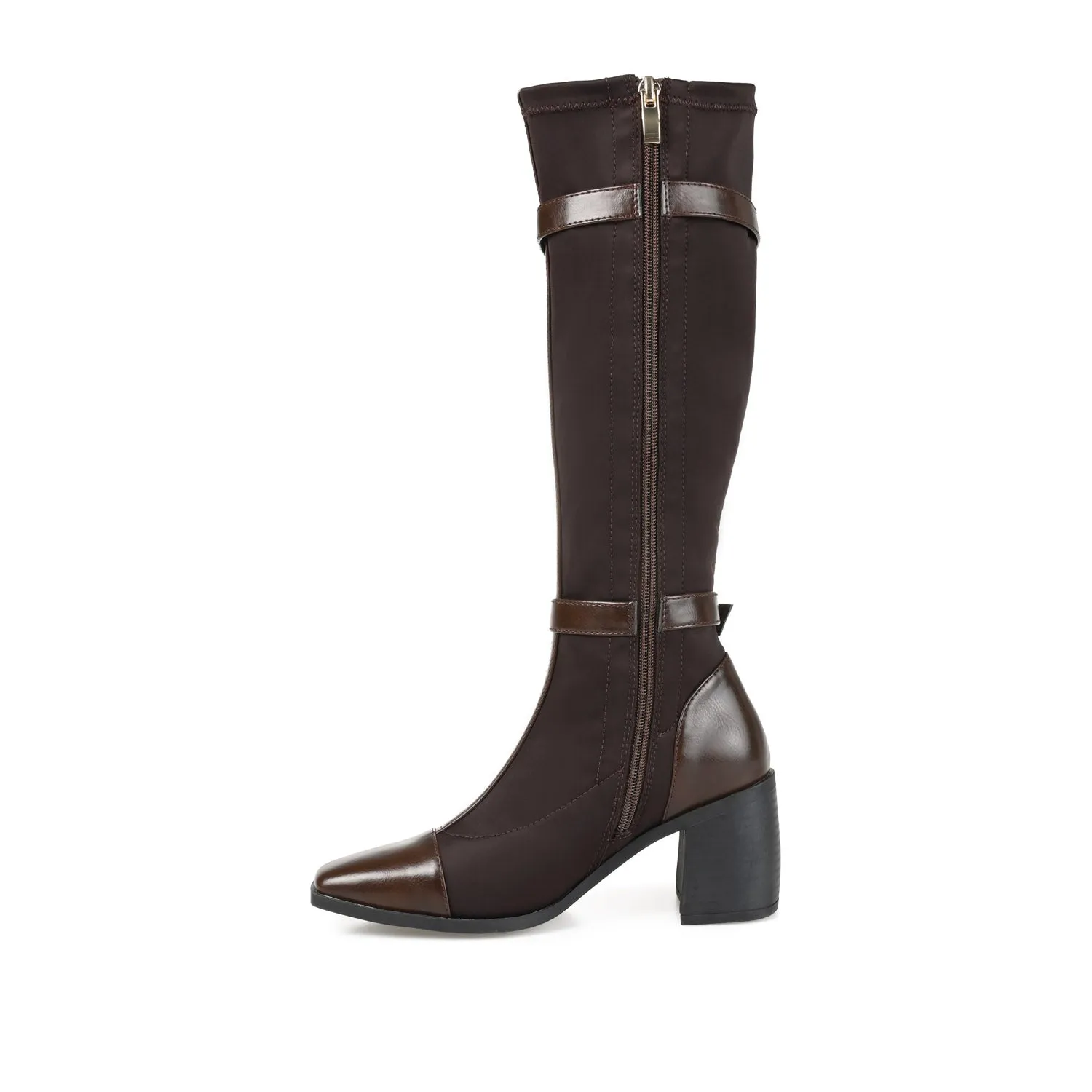 GAIBREE KNEE-HIGH BOOTS IN STRETCHY FABRIC