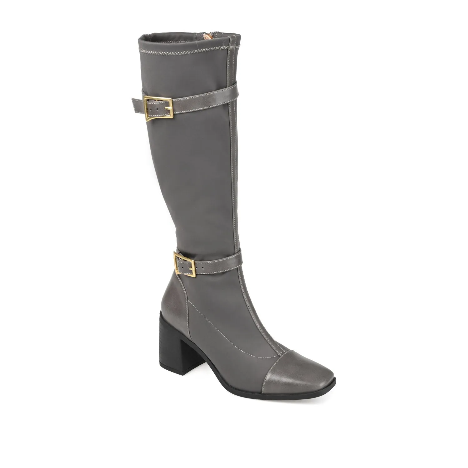 GAIBREE KNEE-HIGH BOOTS IN STRETCHY FABRIC