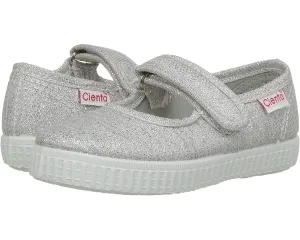 Girl Mary Jane - Silver Metallic